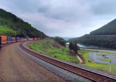 Horseshoe Curve: 360 Degree Tour of an Engineering Marvel