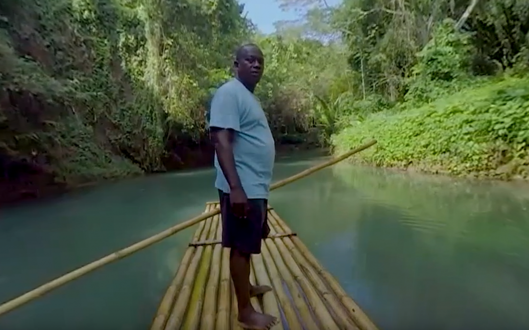 Bamboo Rafting in Jamaica