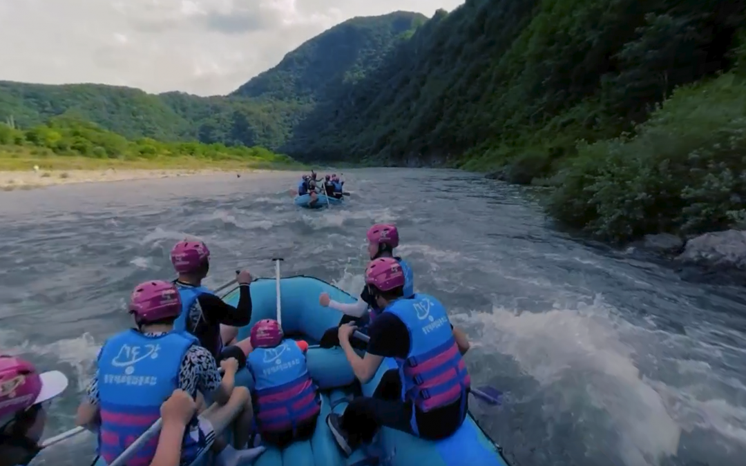 Exhilarating Rafting in Korea