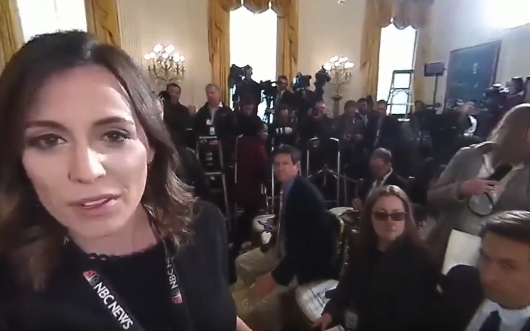 Inside a White House Press Conference