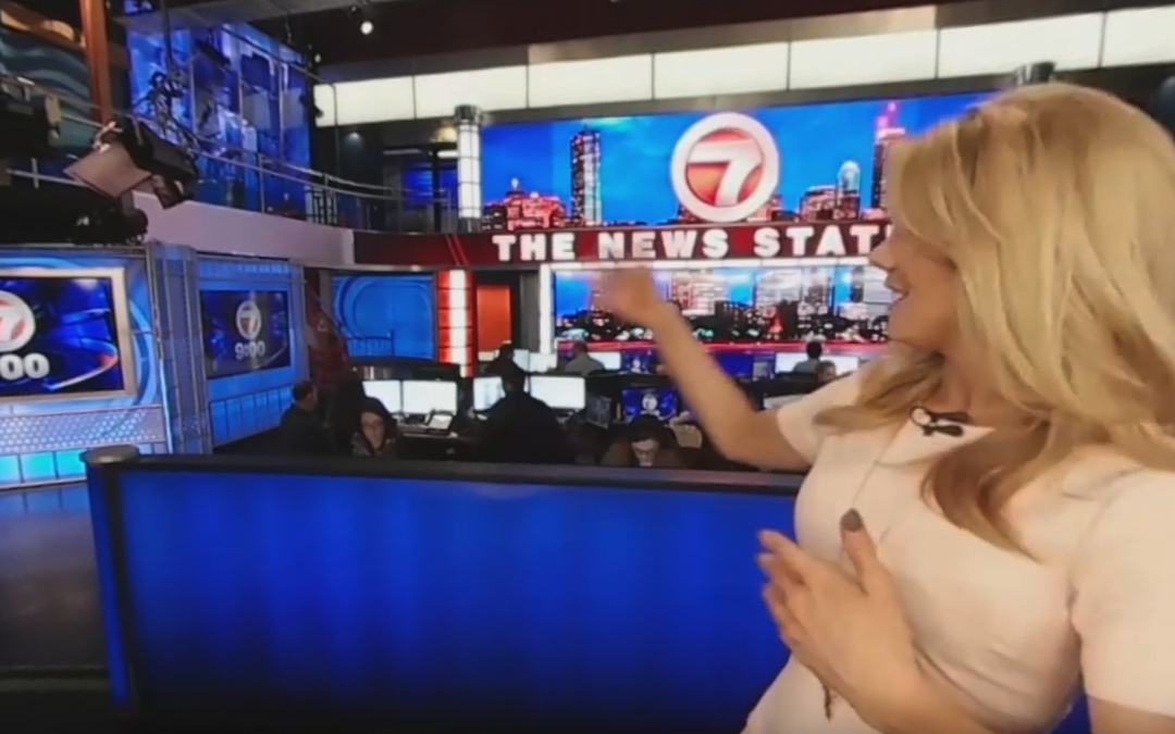 Tour of the New 7News Newsroom with Jadiann Thompson