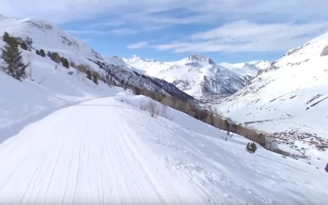 Skiing, Tignes, the French Alps