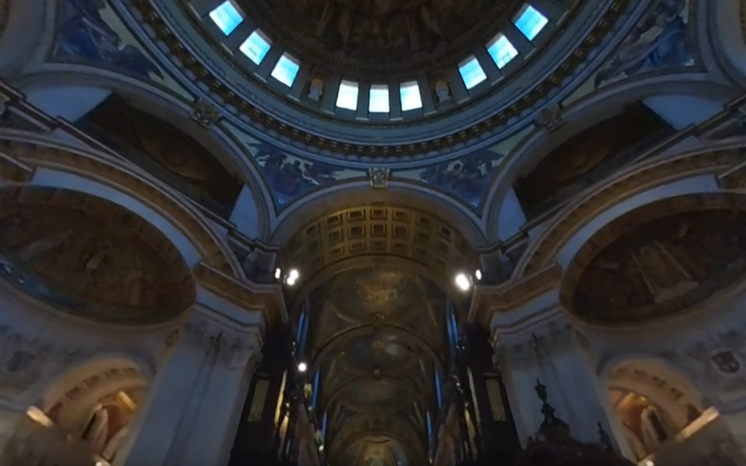 Inside St Paul’s Cathedral