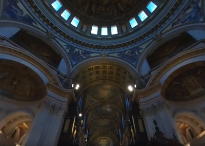 Inside St Paul’s Cathedral