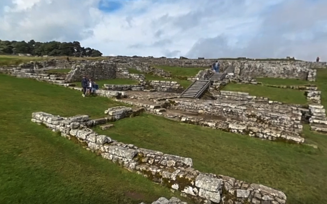 Admire the View from Hadrian’s Wall in 360