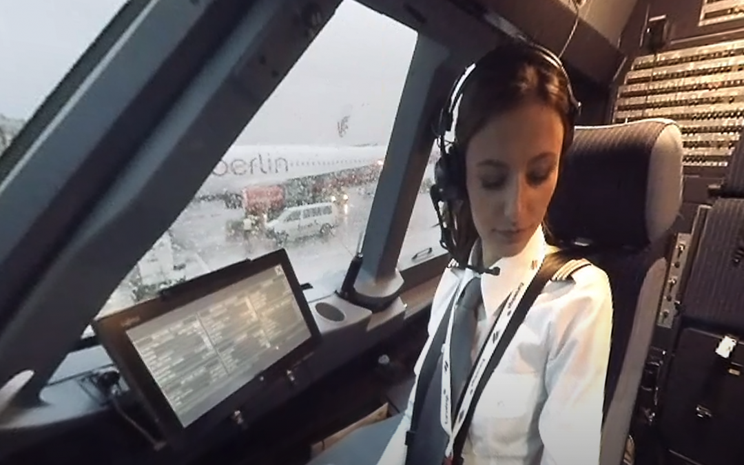 Cockpit-Flug: Von Düsseldorf nach Salzburg