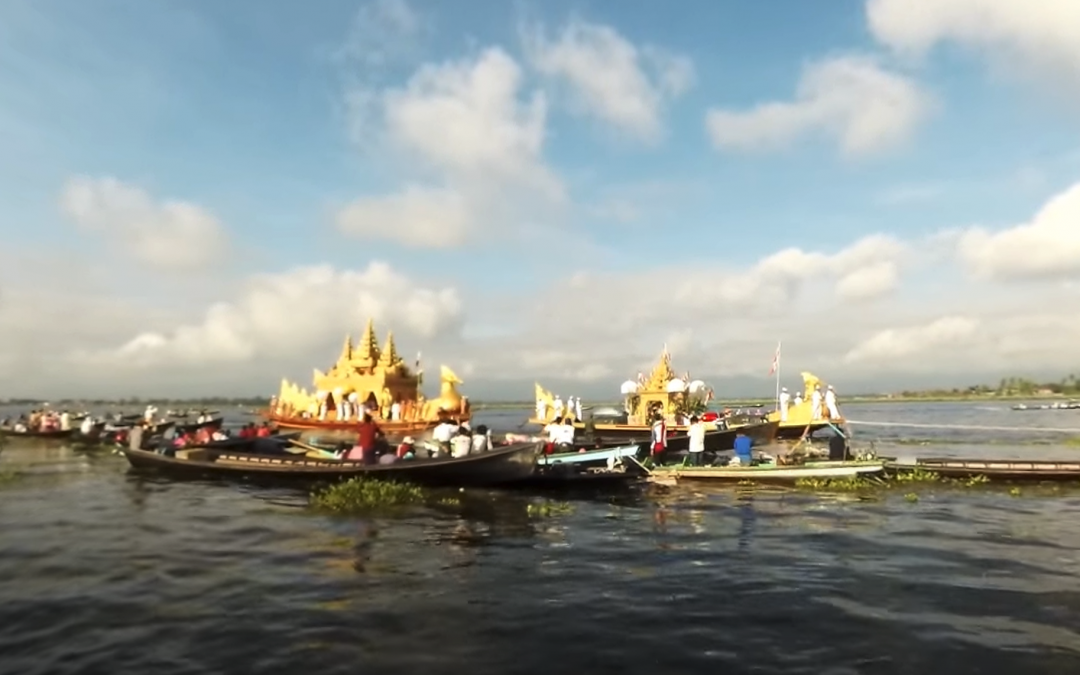 Inle Phaung Daw U Pagoda Festival