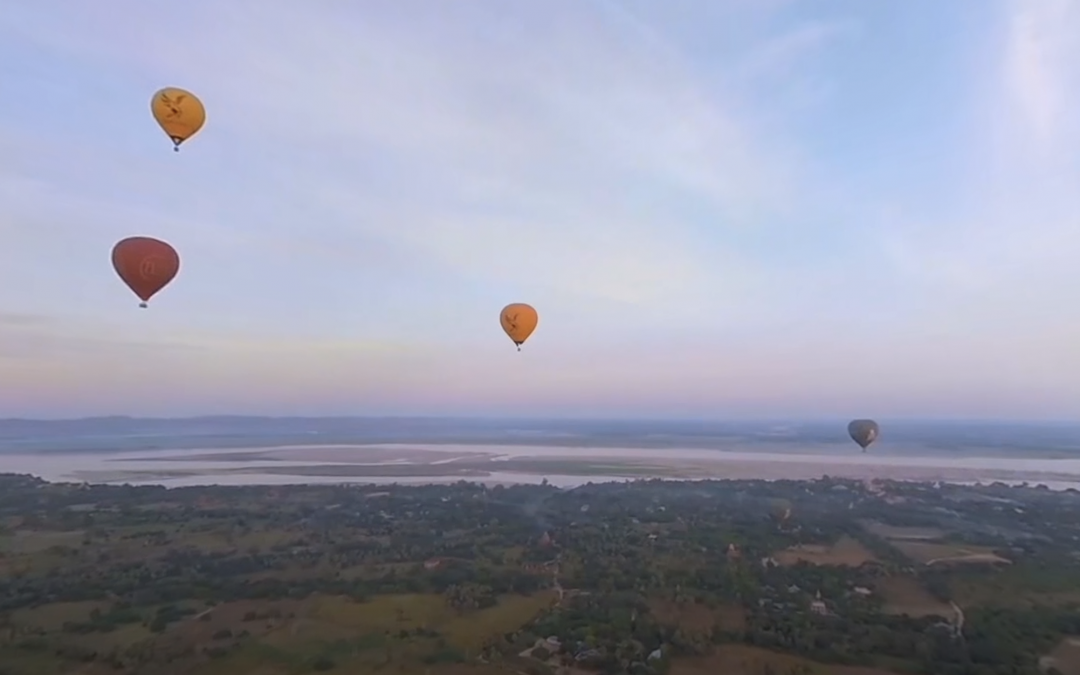 Think Hot Air Balloon Ride, Think Myanmar