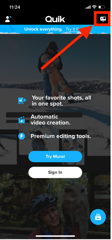 gopro quik for mac add templates