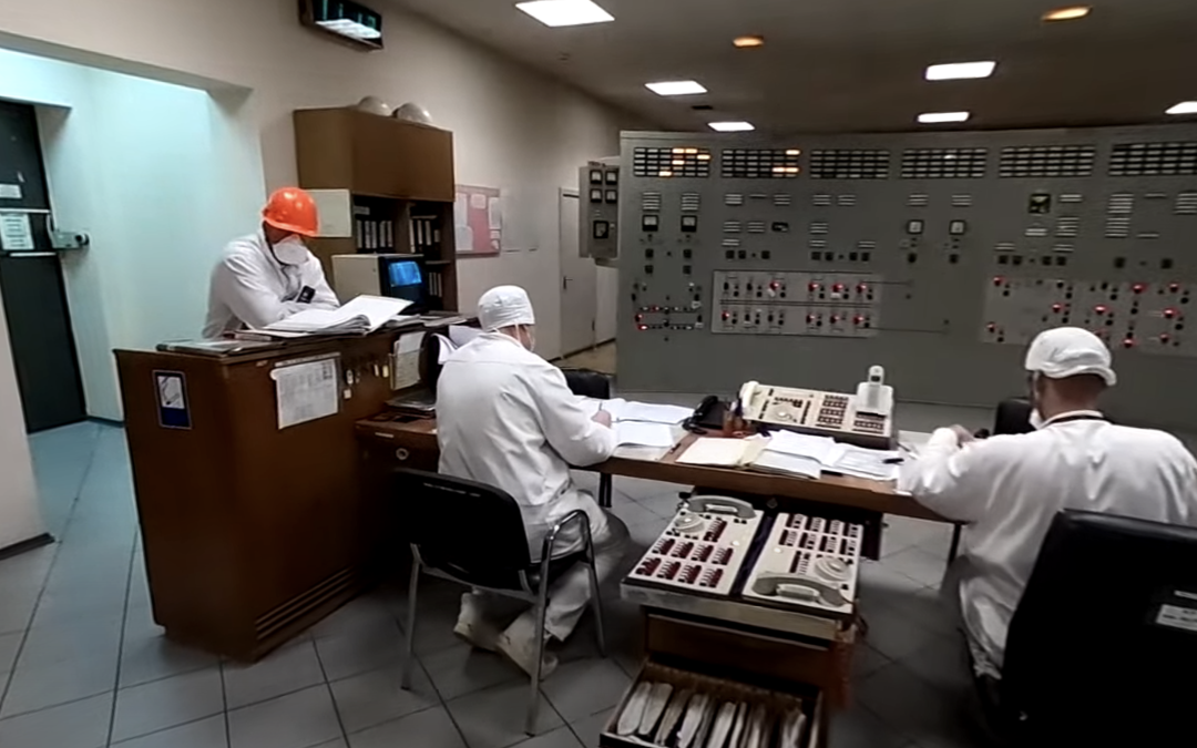 Guided Tour Inside Chernobyl Nuclear Reactor